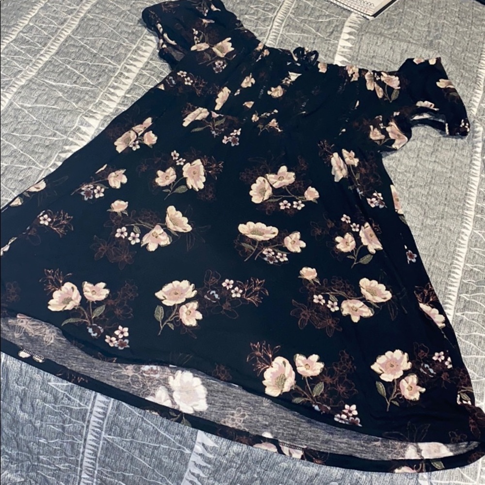 Off the shoulder dress